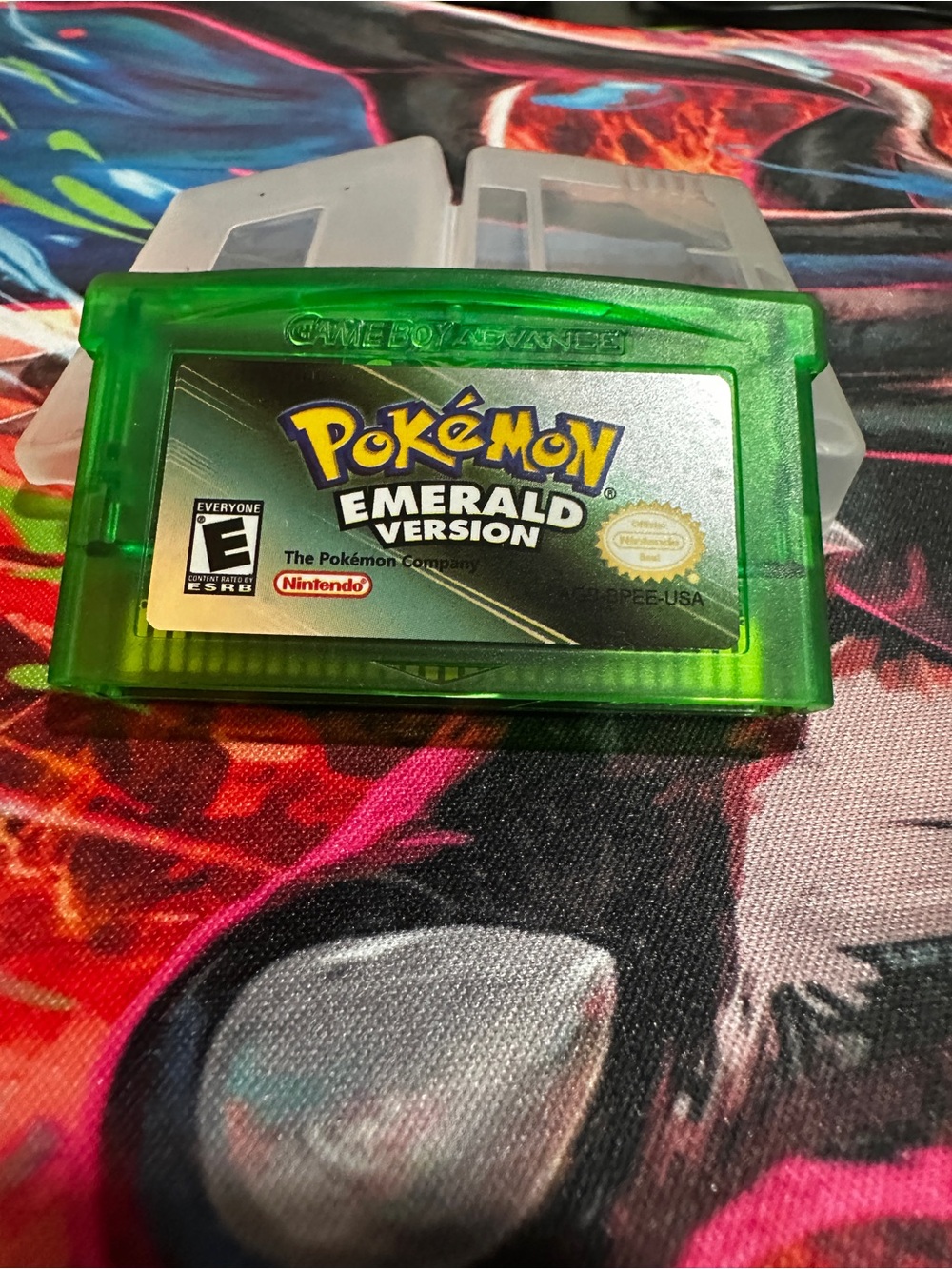 Nintendo Pokémon Emerald Version - Translucent Green Game Boy Advance Cartridge
